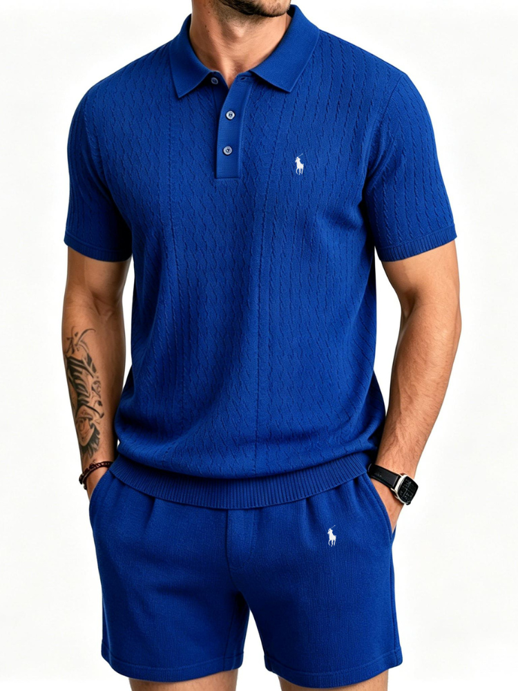 Waffle Polo Set