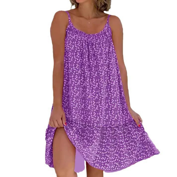 Printed Camisole Dress