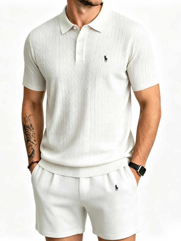 Waffle Polo Set
