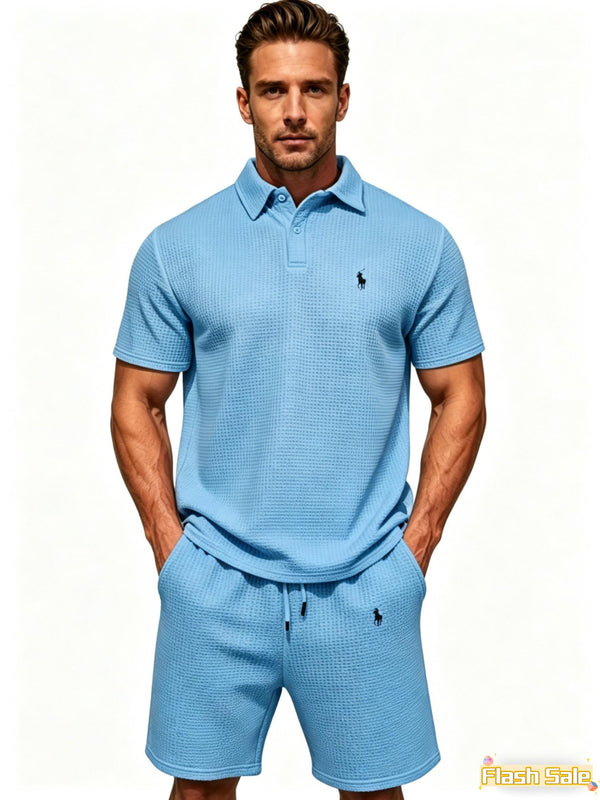 Waffle Polo Set