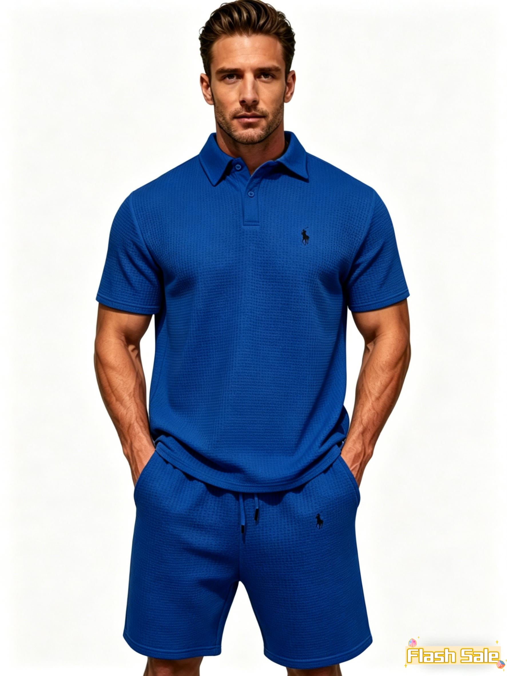 Waffle Polo Set