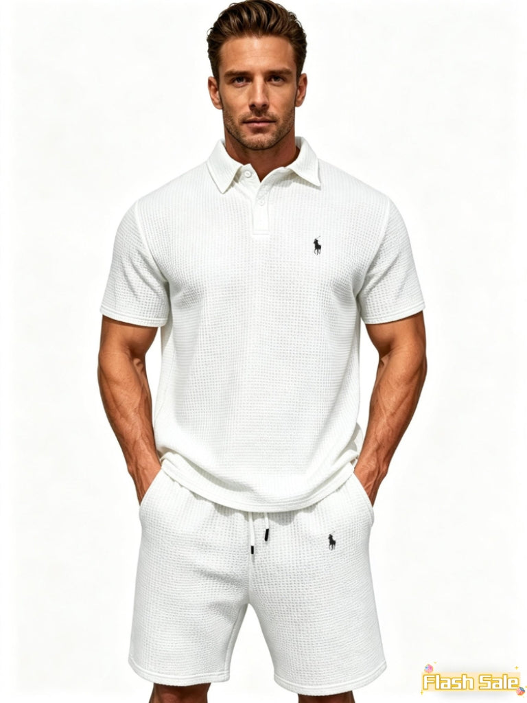 Waffle Polo Set