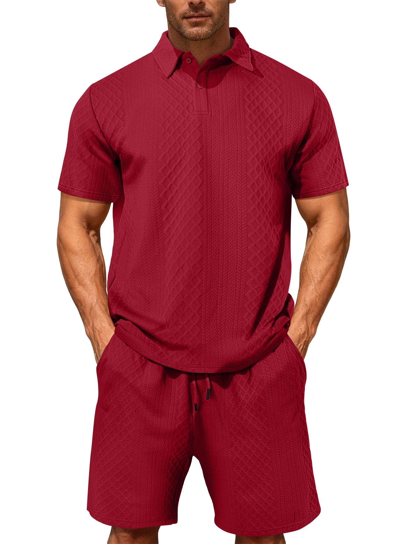 Men's Polo Short Set