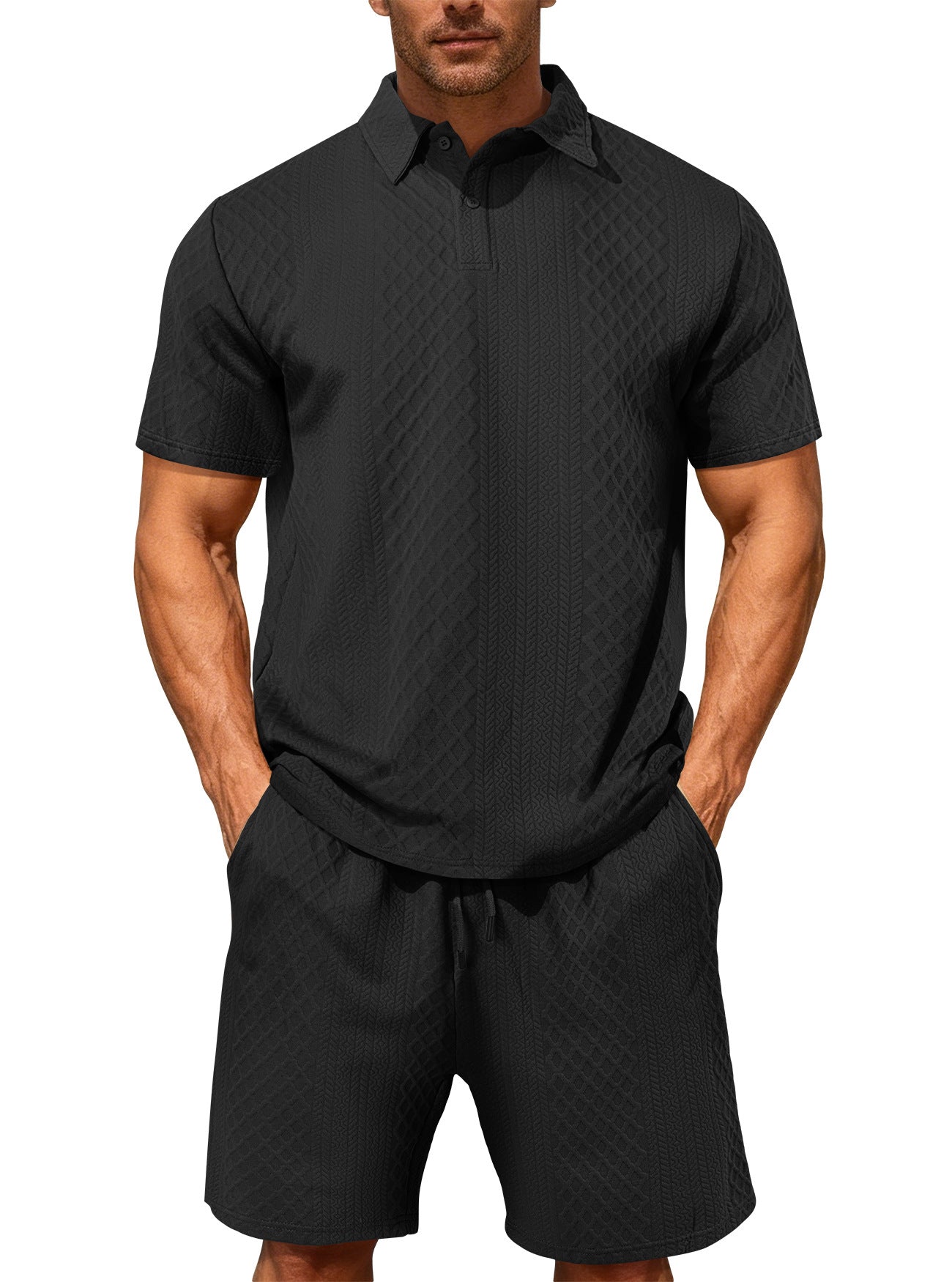 Men's Polo Short Set