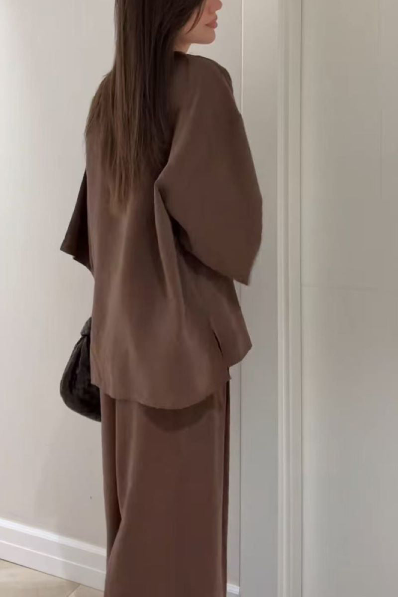 Everyday Cotton Linen Casual Suit