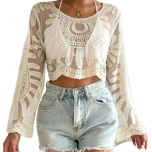 Vintage Floral  Coverup Cardigan