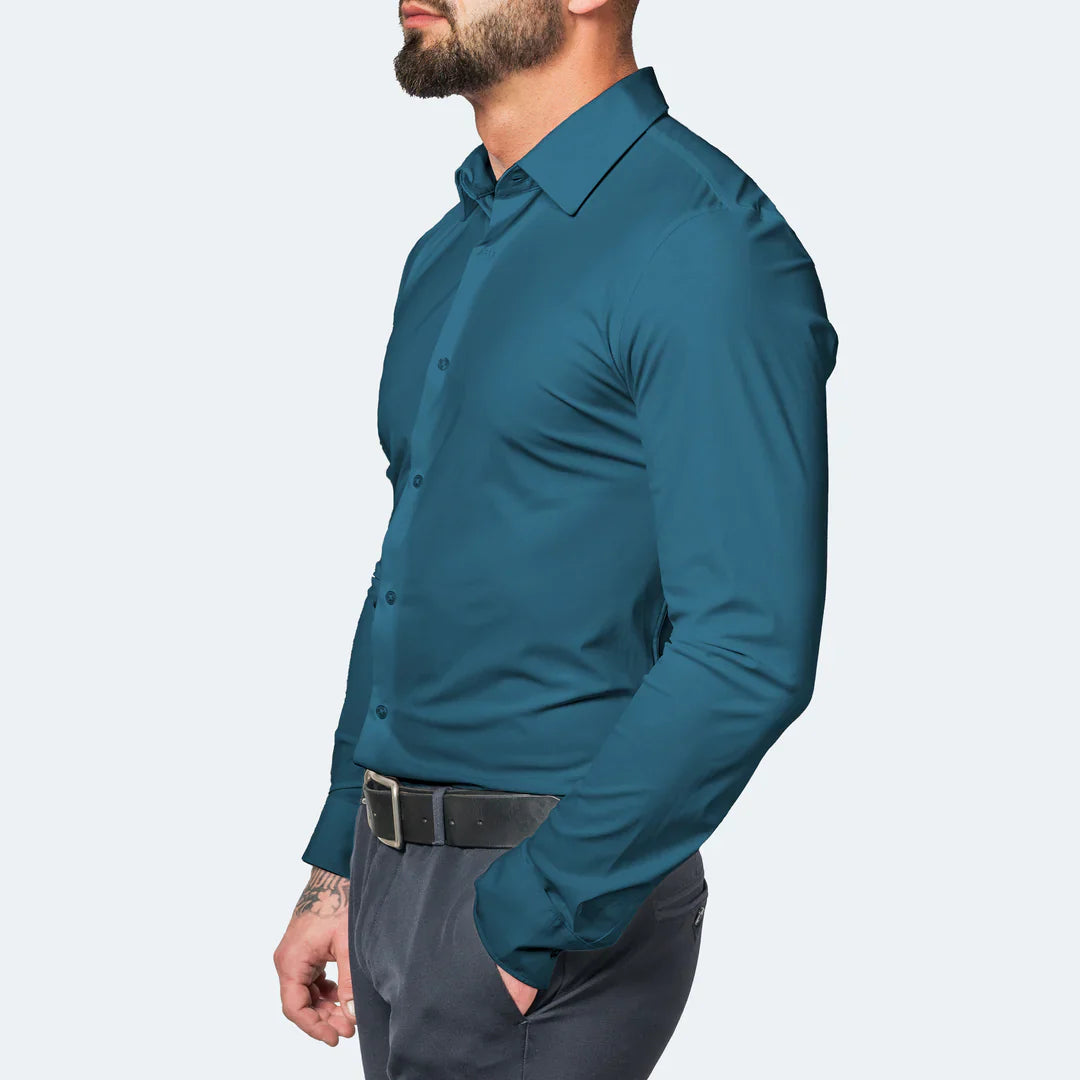 Men's Seamless Wrinkle-Resistant Dress Shirt