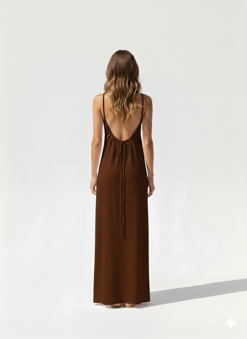 Your Summer Open-Back Maxi Dress