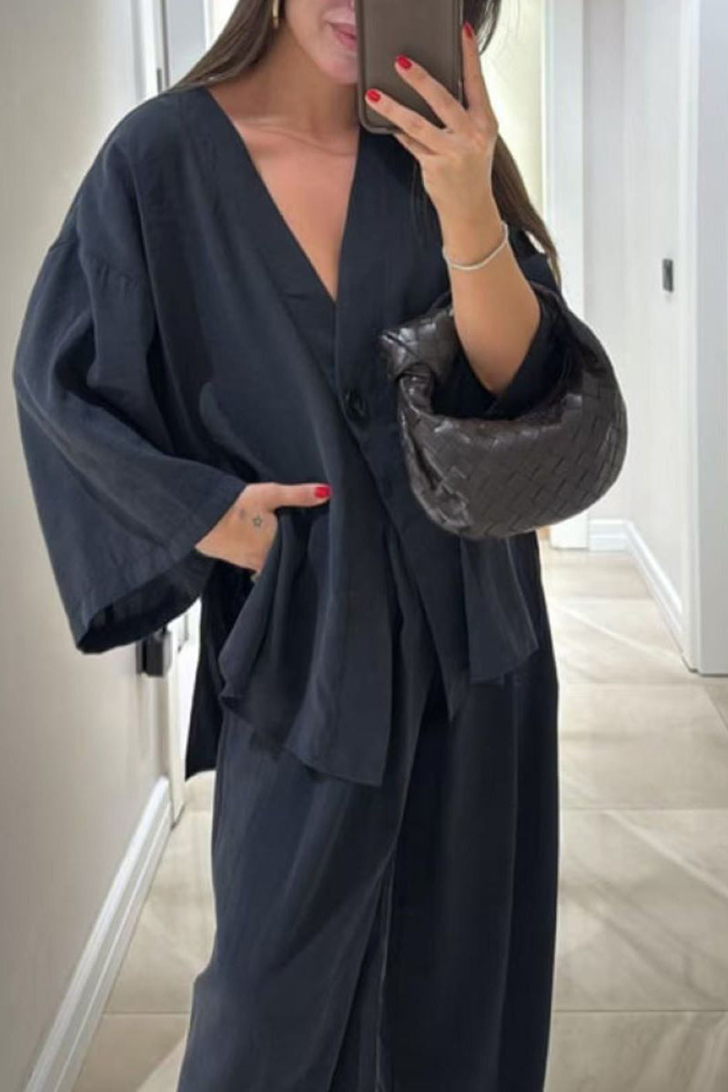 Everyday Cotton Linen Casual Suit