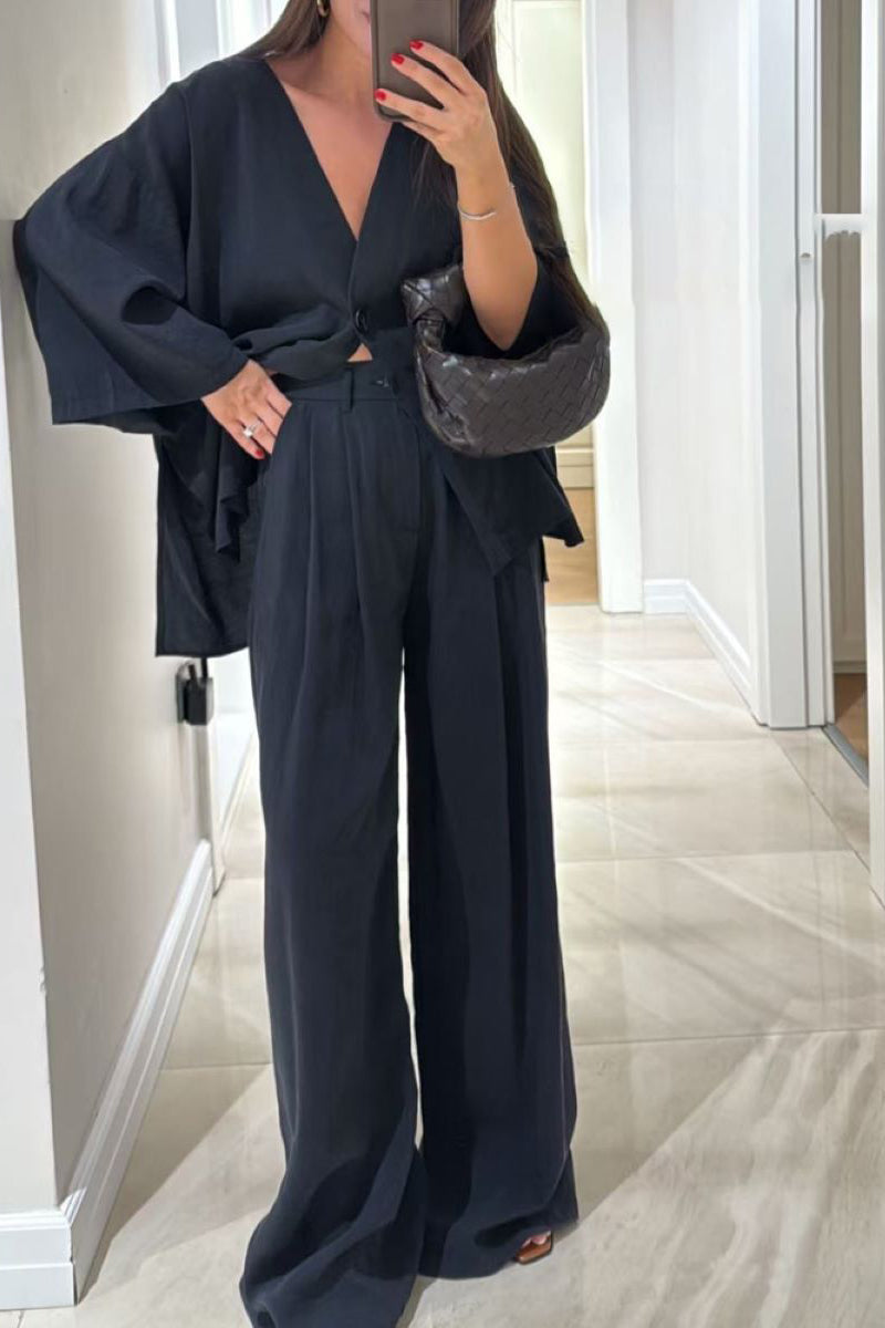 Everyday Cotton Linen Casual Suit