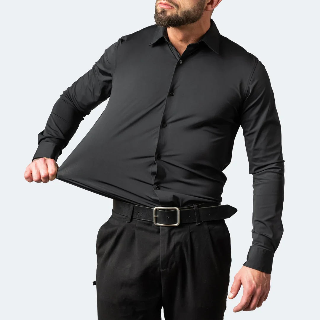 Men's Seamless Wrinkle-Resistant Dress Shirt