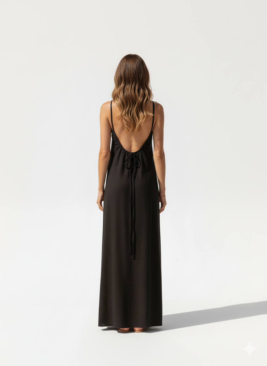 Your Summer Open-Back Maxi Dress