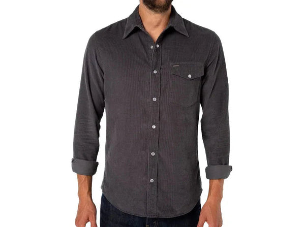 Classic Everyday Corduroy Button Shirt