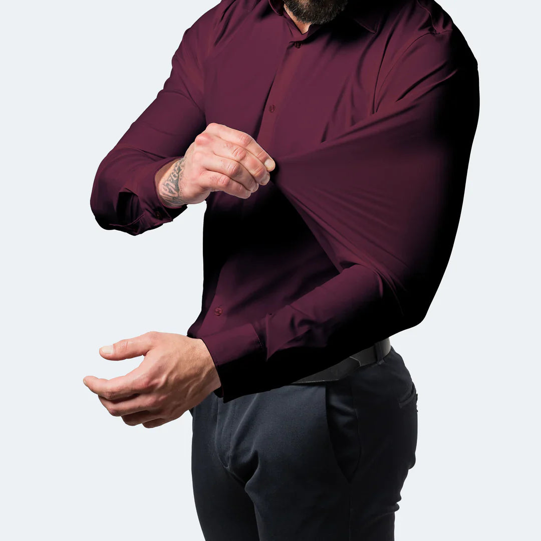 Men's Seamless Wrinkle-Resistant Dress Shirt